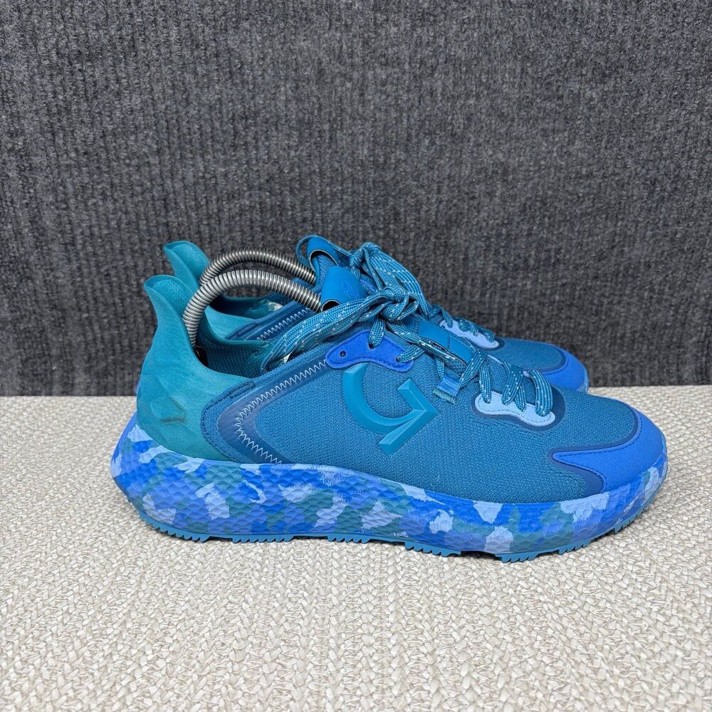 G/FORE MG4X2 Knit Camo Golf Cross Training Shoes Blue Spikeless Men’s Size 9.5